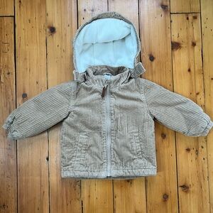 Cozy Tan Corduroy Jacket 18M
